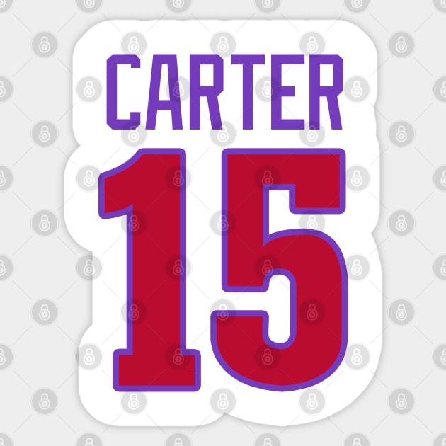 Vince Carter - NBA Toronto Raptors Sticker by Cabello's